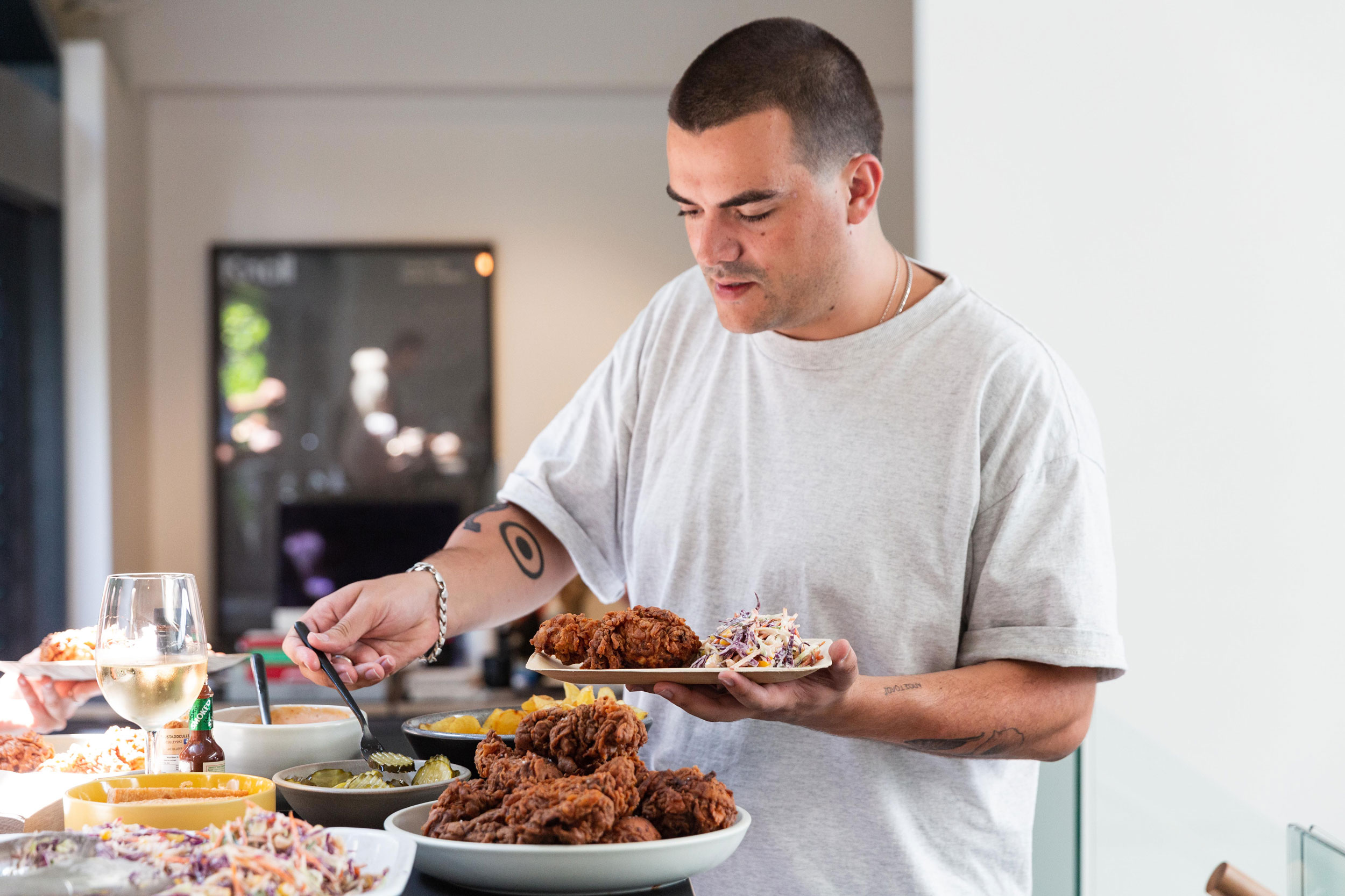 Fried Chicken & Champagne